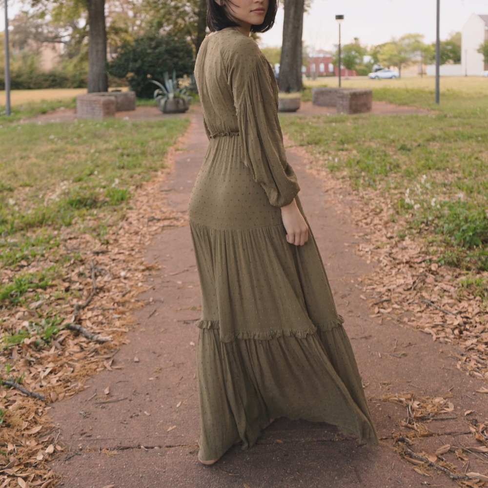 Olive maxi dress SOLD